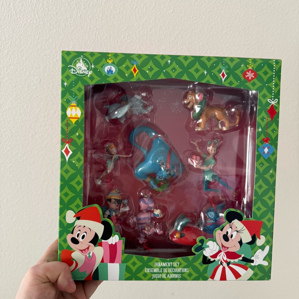 NWT Disney 2024 Toy Ornament Set - Multicolor Christmas decoration